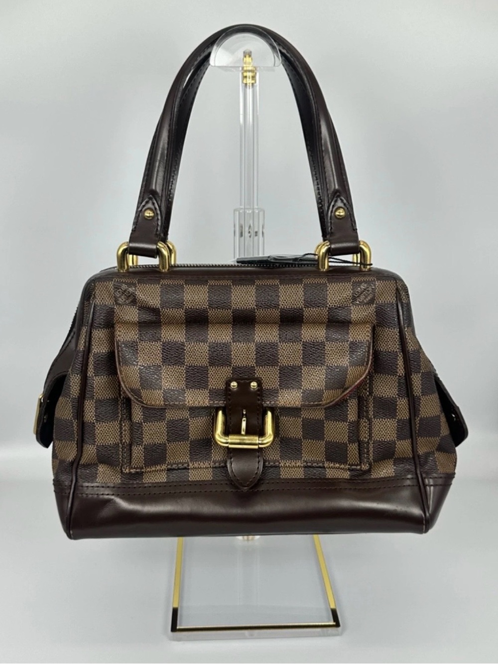 Louis Vuitton Damier Ebene Knightsbridge Top Handle Handbag
